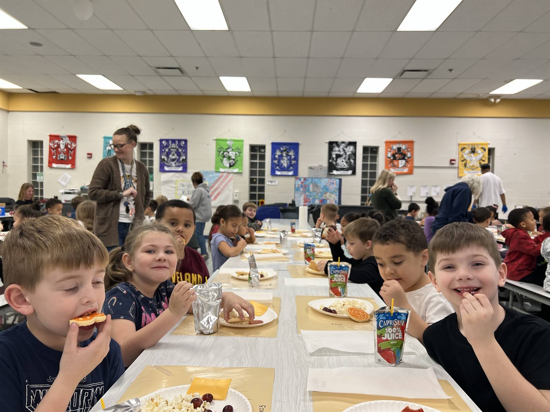 Students at Lunch