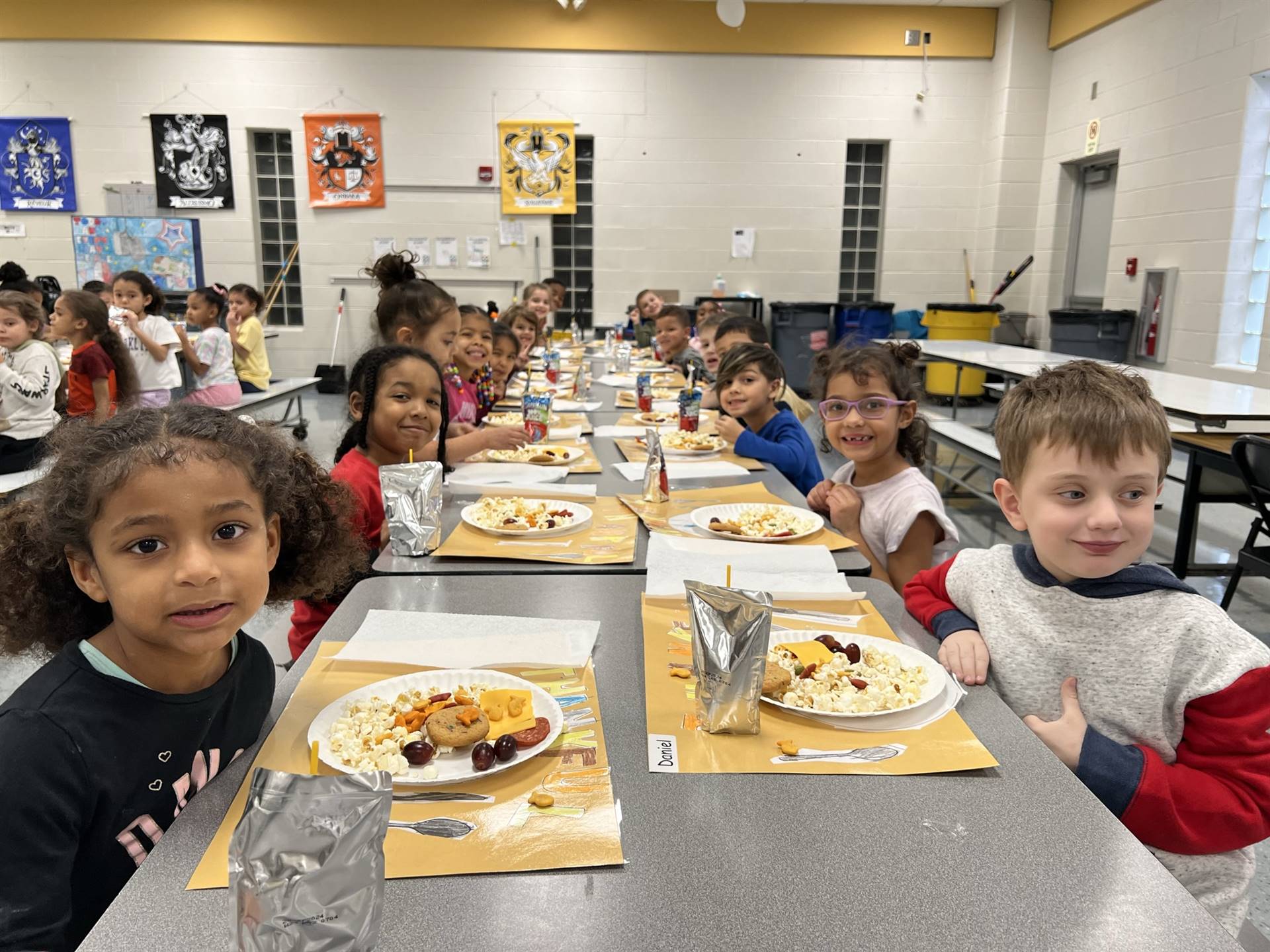 Students at Lunch